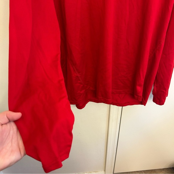 Spyder Women’s XXL Quarter Zip Active Red Black Pullover Ski Snowboard - Picture 4 of 9